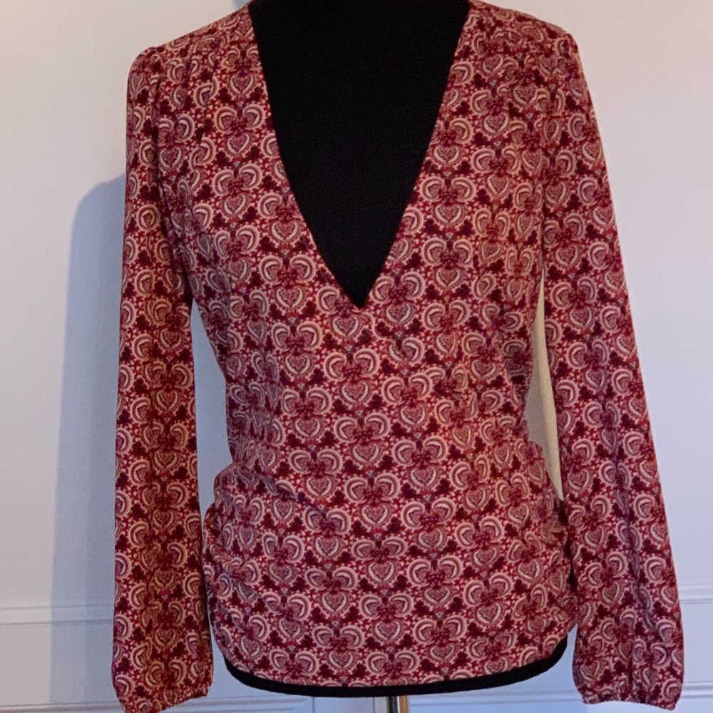 Apt. 9 Cross Front Blouse